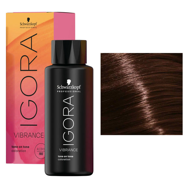 Schwarzkopf Igora Vibrance 4-68 Middenbruin Chocolade Rood 60 ml