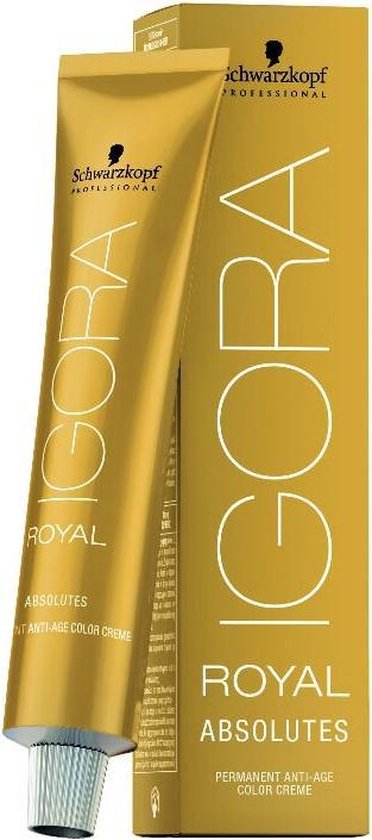 Schwarzkopf Igora Royal Absolutes 7-140 Middenblond Cendré Beige 60 ml