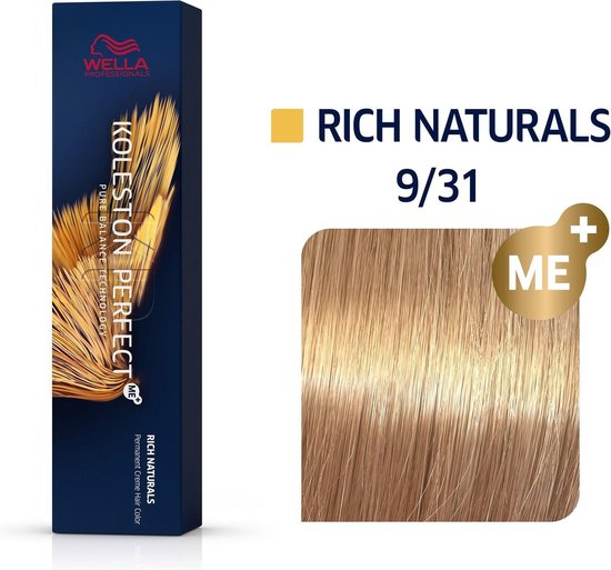 Wella Koleston Perfect ME+ 9/31 Zeer lichtblond Goud As 60 ml