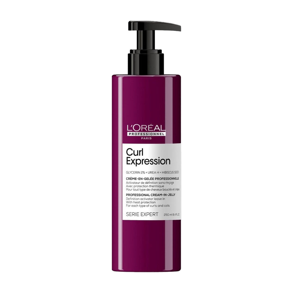 L'Oréal Professionnel | Verzorgende leave-in voor golvend en krullend haar, serie Expert, Curl Expression Definition Activator Leave-In, 250 ml