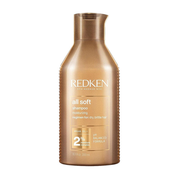 Redken All Soft Shampoo 300ml - Normale shampoo vrouwen - Voor Alle haartypes