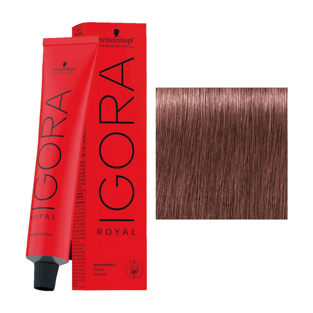 Schwarzkopf Igora Royal 7-48 Middenblond Beige Rood 60 ml