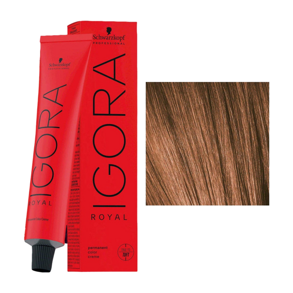Schwarzkopf Igora Royal 7-57 Middenblond Goud Koper 60 ml