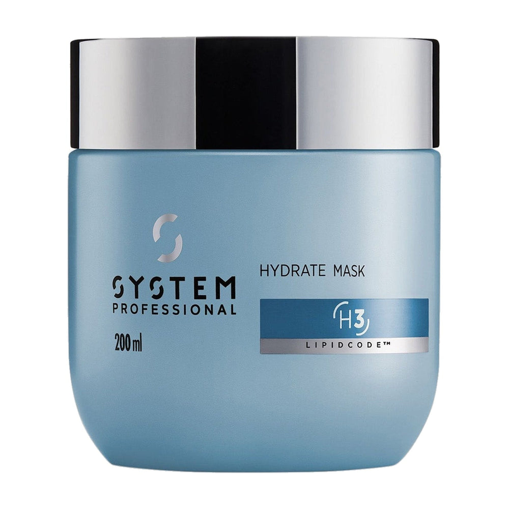 System Professional Hydrate Mask H3 200 ml - Haarmasker droog haar - Haarmasker beschadigd haar