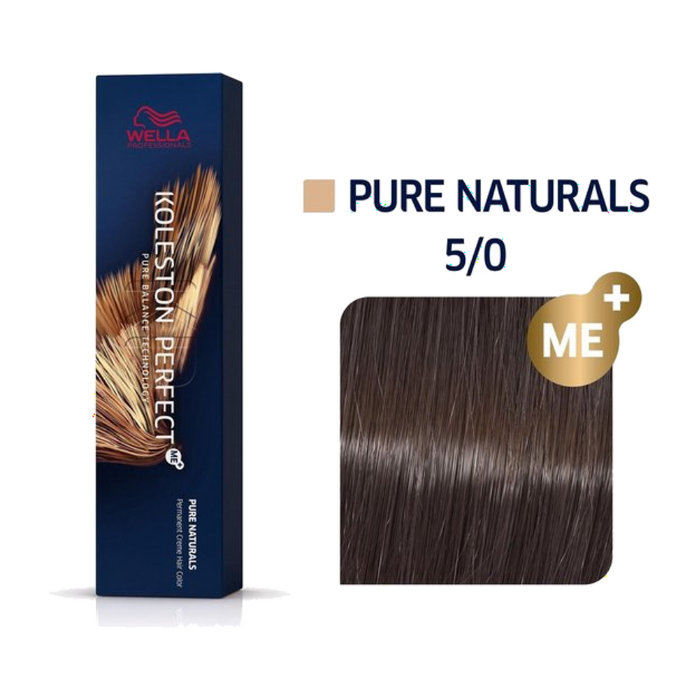 Wella Koleston Perfect ME+ 5/0 Lichtbruin Natuur 60 ml