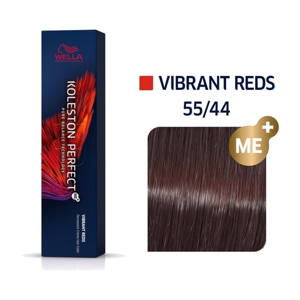 Wella Koleston Perfect ME+ 55/44 Lichtbruin intens Rood intens 60 ml