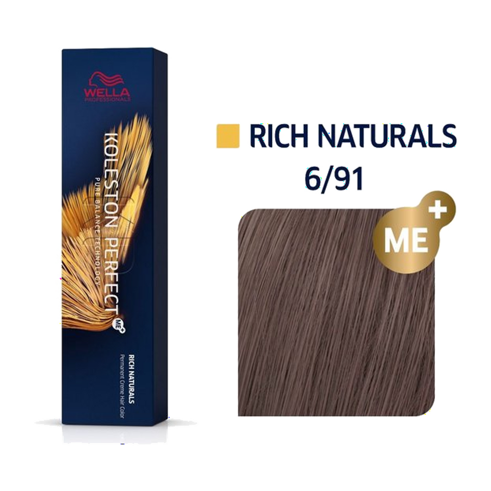 Wella Koleston Perfect ME+ 6/91 Donkerblond Cendré As 60 ml