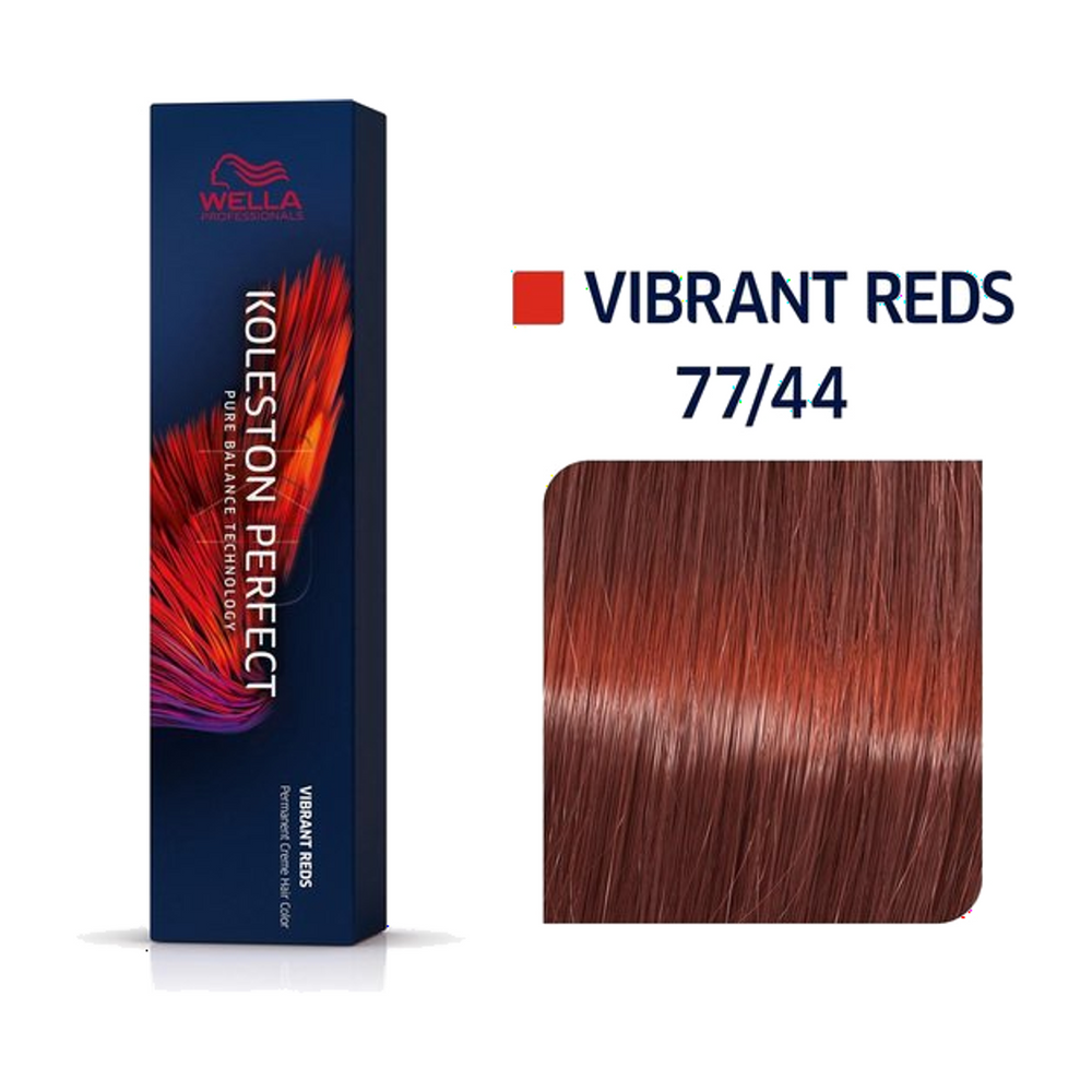Wella Koleston Perfect ME+ 77/44 Middenblond intens Rood intens 60 ml