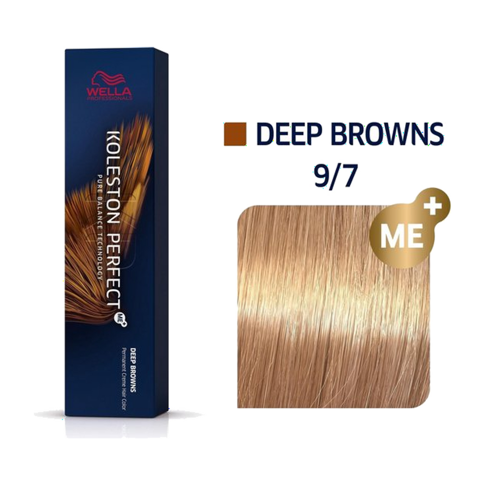 Wella Koleston Perfect ME+ 9/7 Zeer lichtblond Bruin 60 ml