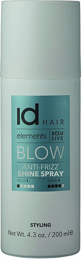 Xclusive IdHAIR Elements Xclusive Blow Anti-Frizz Shine Spray 200 ml