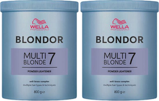 Wella Blondor Multi Blonde Lightening Powder Duo Pack 2 x 800 g