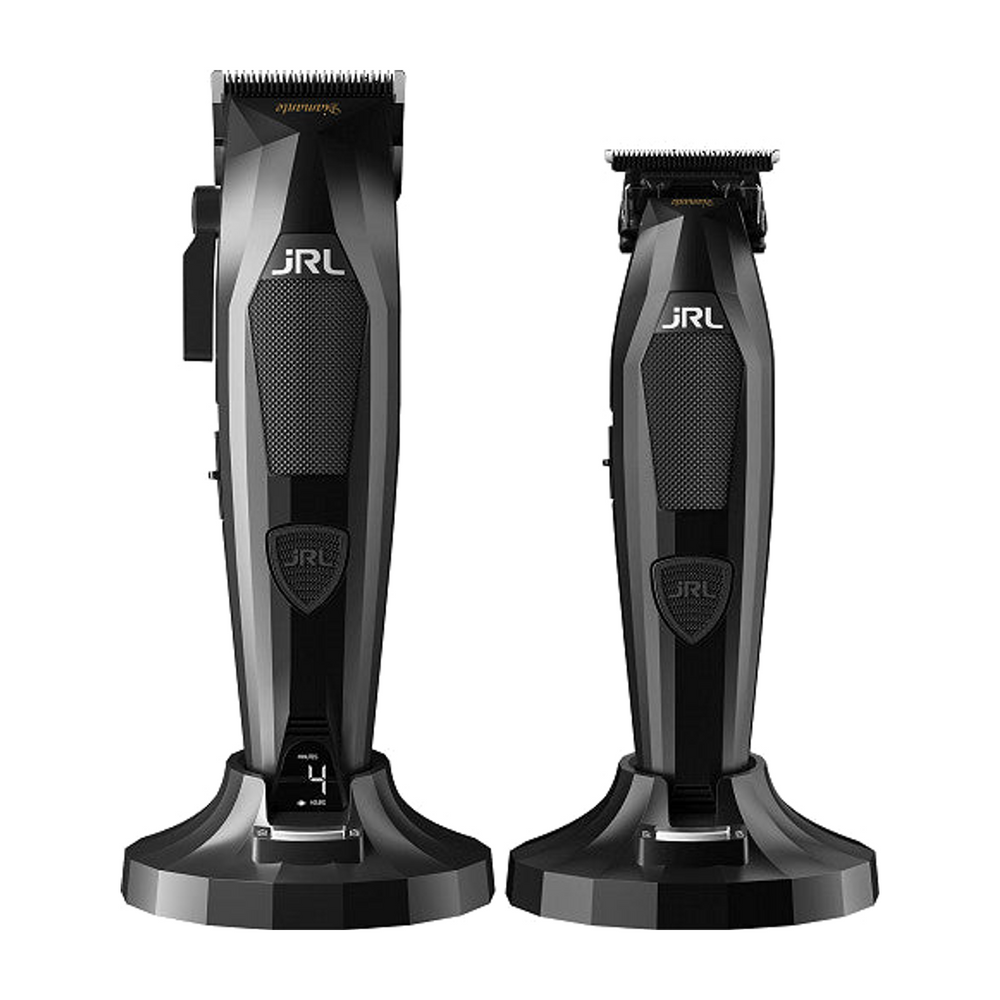 JRL Professional Diamante Clipper & Trimmer Combo Kit Zwart (2025C + 2025T)