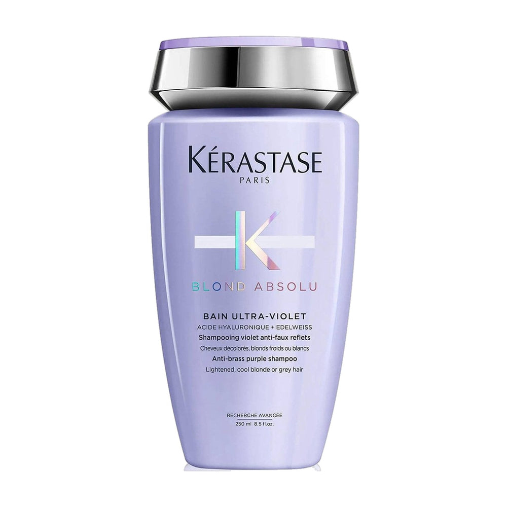 Kérastase Blond Absolu Bain Ultra-Violet - Zilvershampoo voor blond haar - Neutraliseert gele tonen in het haar - 250ml