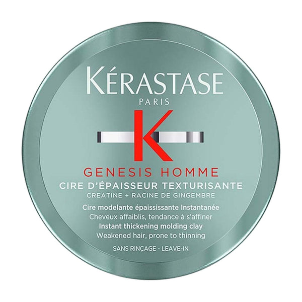 Kérastase Genesis Homme Cire D'épaisseur Texturisante - Vormgevende klei voor mannen met dunner wordend haar - 75ml