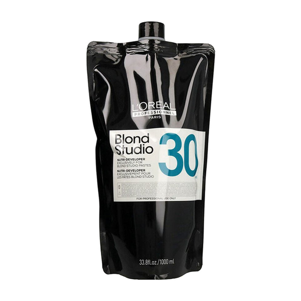 L’Oréal Professionnel - Blond Studio - Oxydant Platinum 30 Vol - Oxydanten voor alle haartypes - 1000 ml