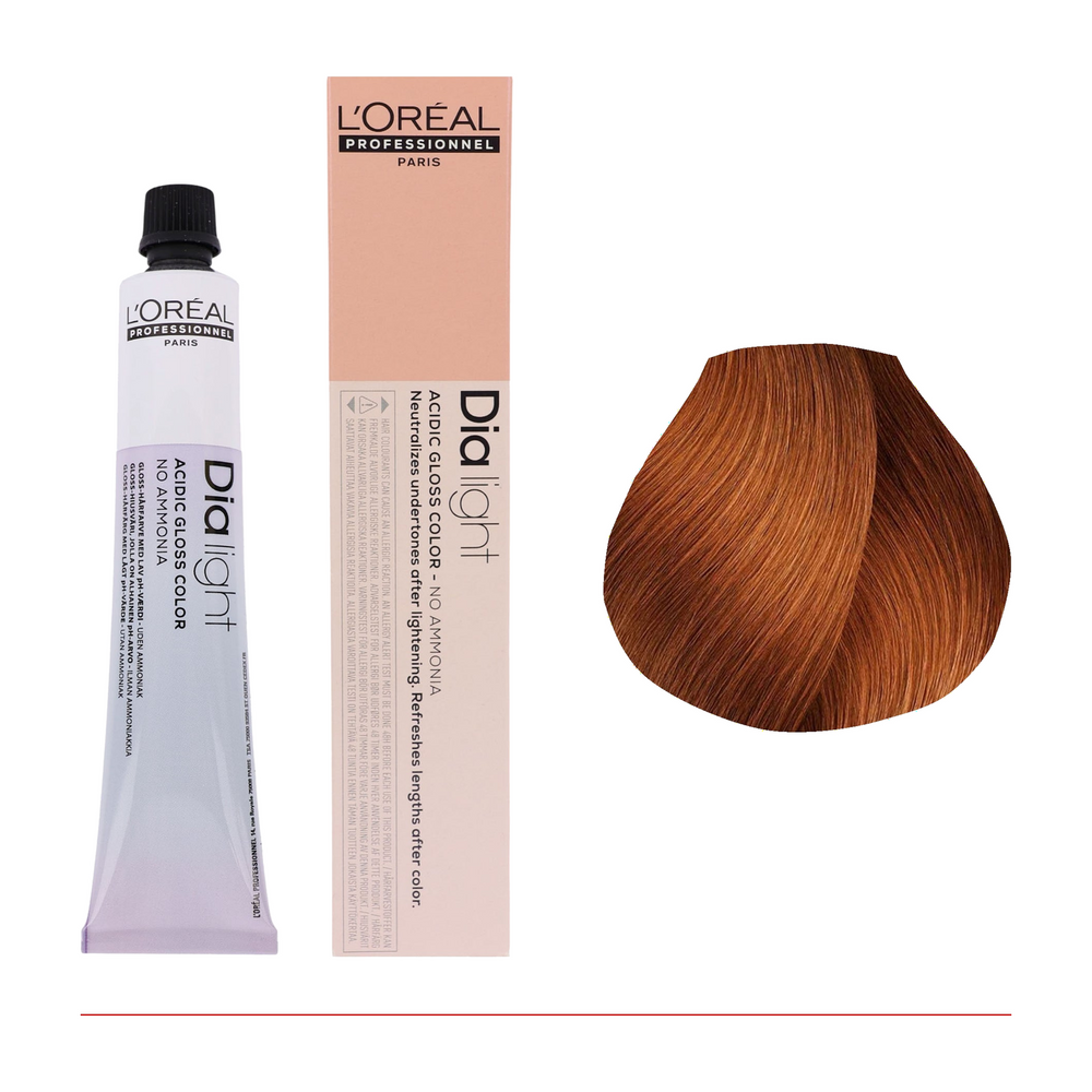 L'Oréal Professionnel Dia Light 7.4 Middenblond Koper 60 ml