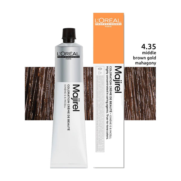 L’Oréal Paris (public) Majirel 4.35 haarkleuring Bruin 50 ml