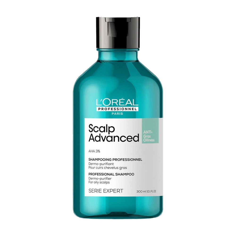 L'Oréal Professionnel Scalp Advanced Anti-Oiliness Dermo-purifier shampoo 300ml - Normale shampoo vrouwen - Voor Alle haartypes