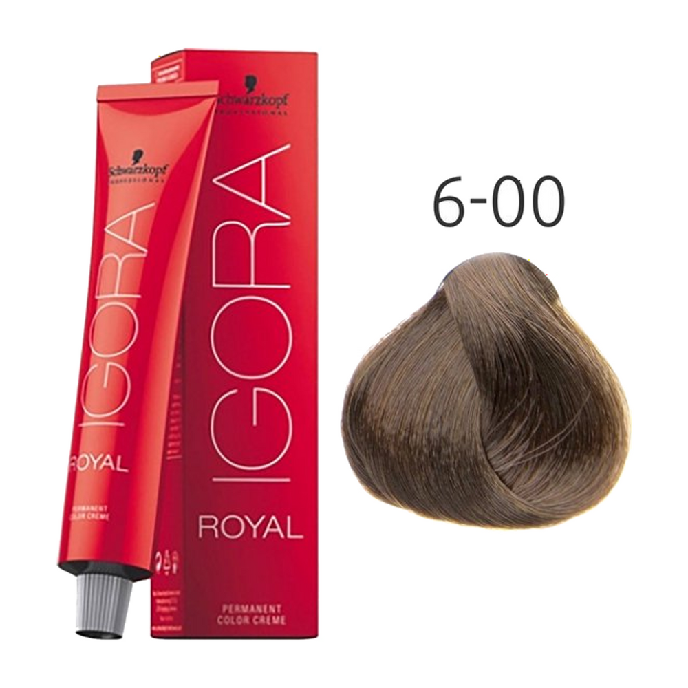 Schwarzkopf Igora Royal 6-00 Donkerblond Natuur intens 60 ml