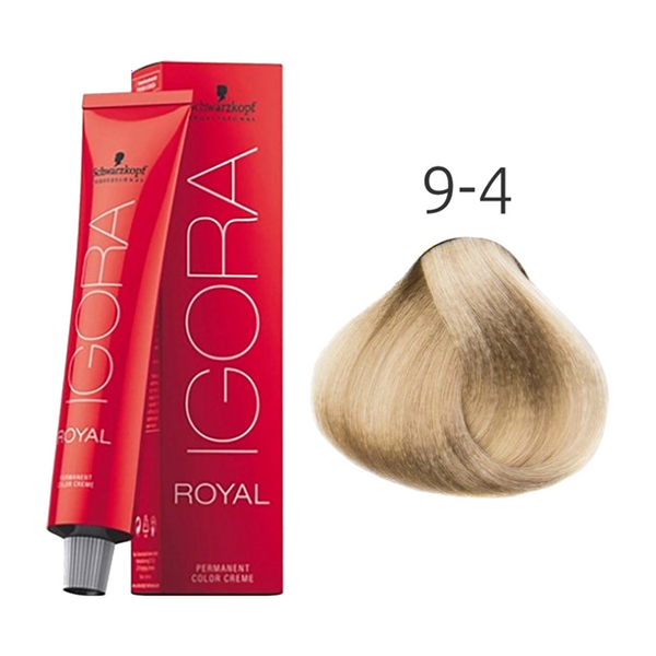 Schwarzkopf Igora Royal 9-4 Zeer lichtblond Beige 60 ml