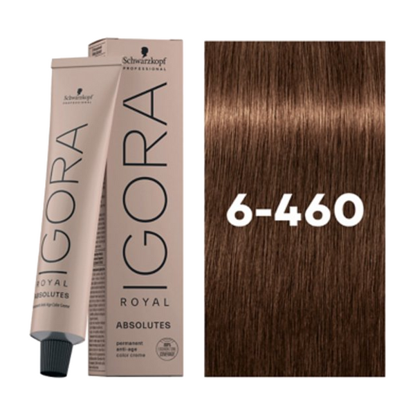 Schwarzkopf Igora Royal Absolutes 6-460 Donkerblond Beige Chocolade 60 ml