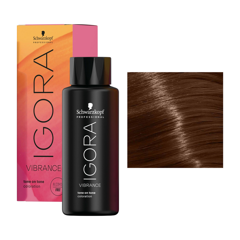 Schwarzkopf Igora Vibrance 6-6 Donkerblond Chocolade 60 ml