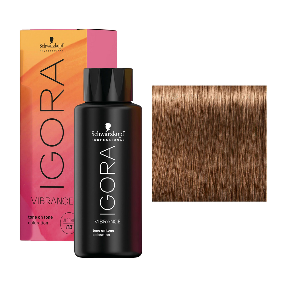 Schwarzkopf Igora Vibrance 7-65 Middenblond Chocolade Goud 60 ml
