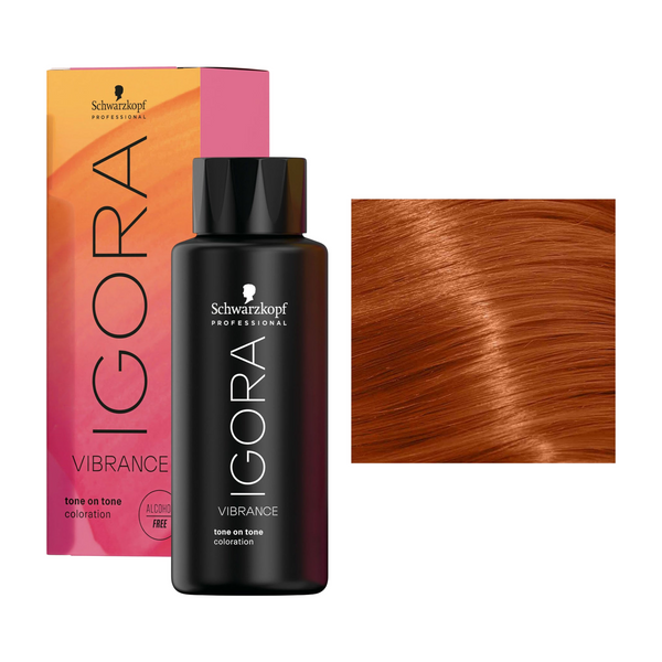 Schwarzkopf Igora Vibrance 7-77 Middenblond Koper intens 60 ml
