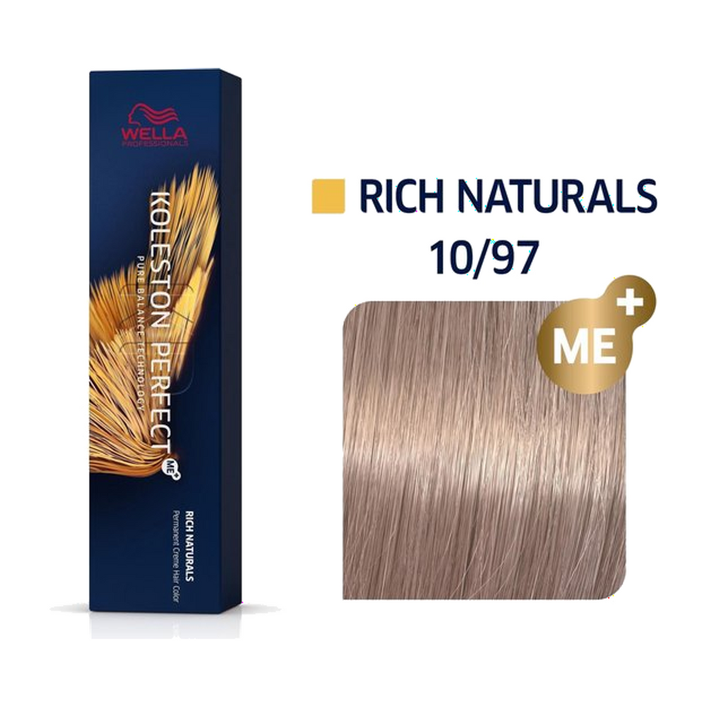 Wella Koleston Perfect ME+ 10/97 Extra lichtblond Cendré Bruin 60 ml
