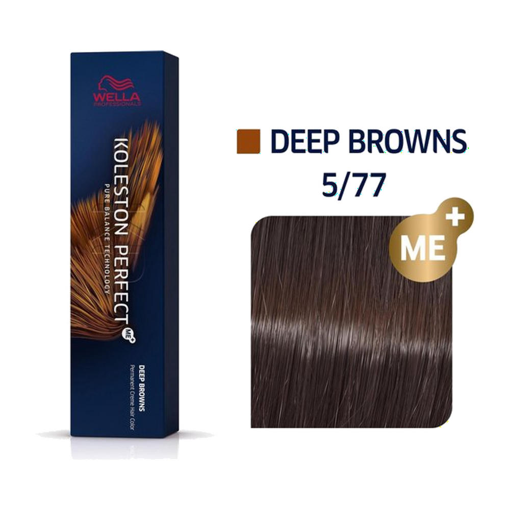 Wella Koleston Perfect ME+ 5/77 Lichtbruin Bruin intens 60 ml