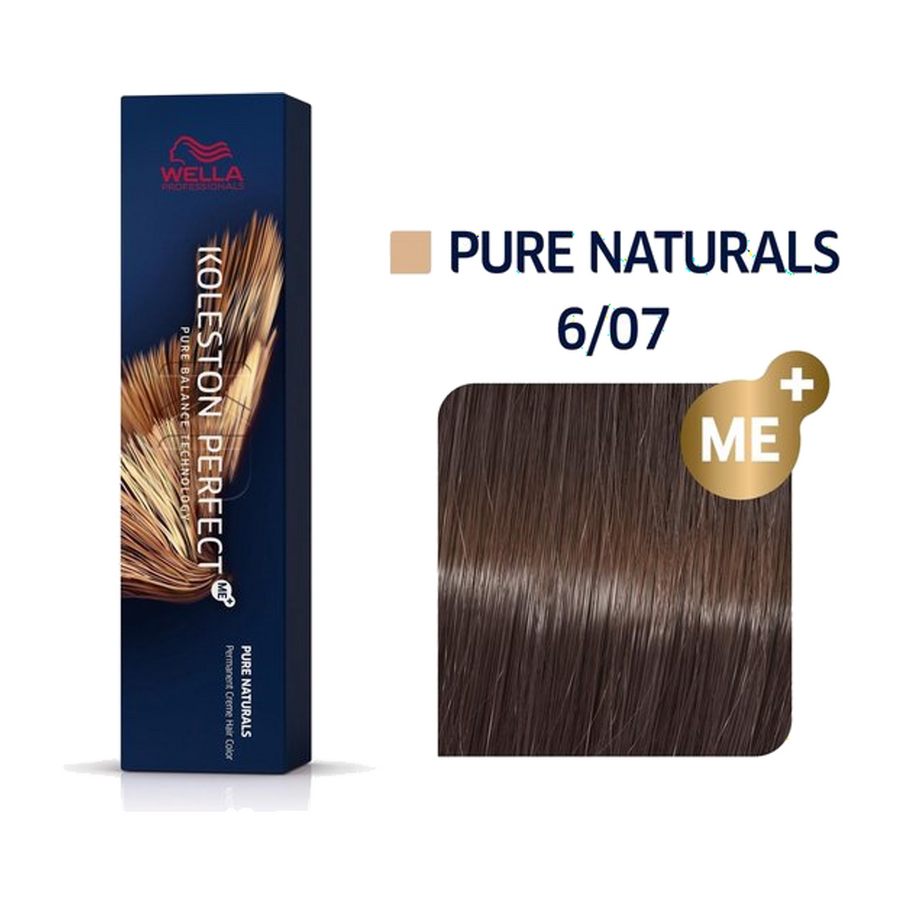 Wella Koleston Perfect ME+ 6/07 Donkerblond Natuur Bruin 60 ml