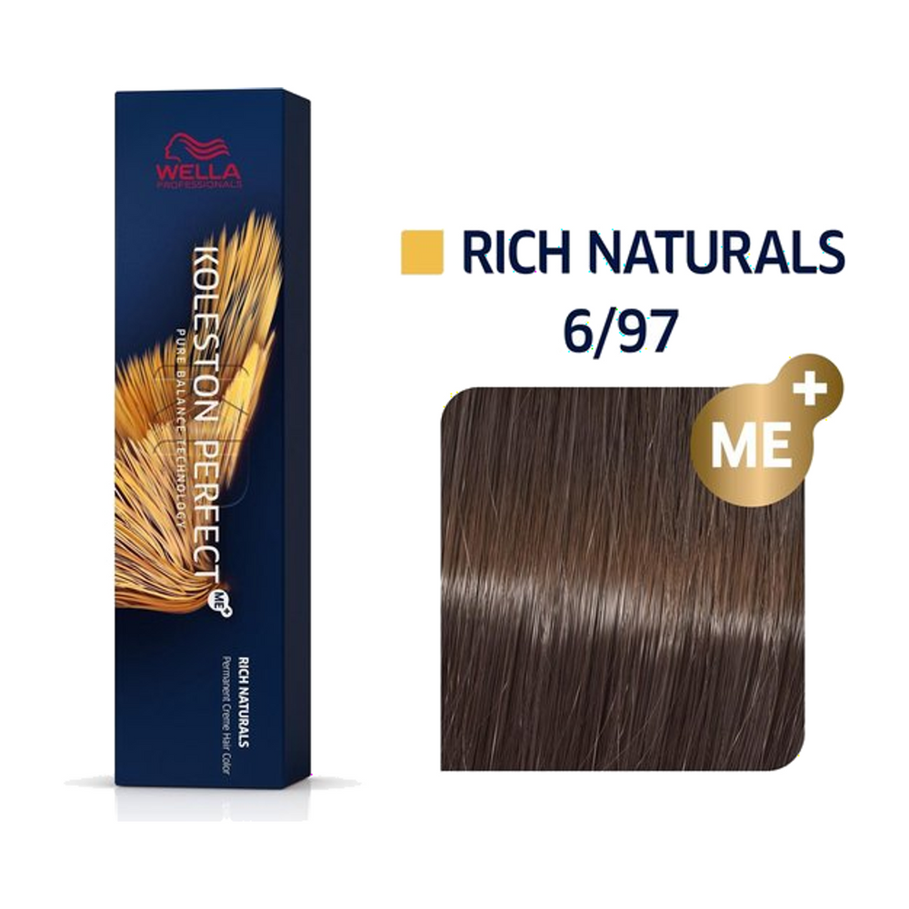 Wella Koleston Perfect ME+ 6/97 Donkerblond Cendré Bruin 60 ml