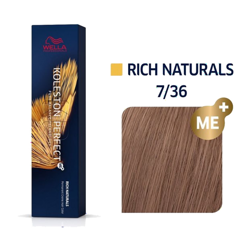 Wella Koleston Perfect ME+ 7/36 Middenblond Goud Violet 60 ml
