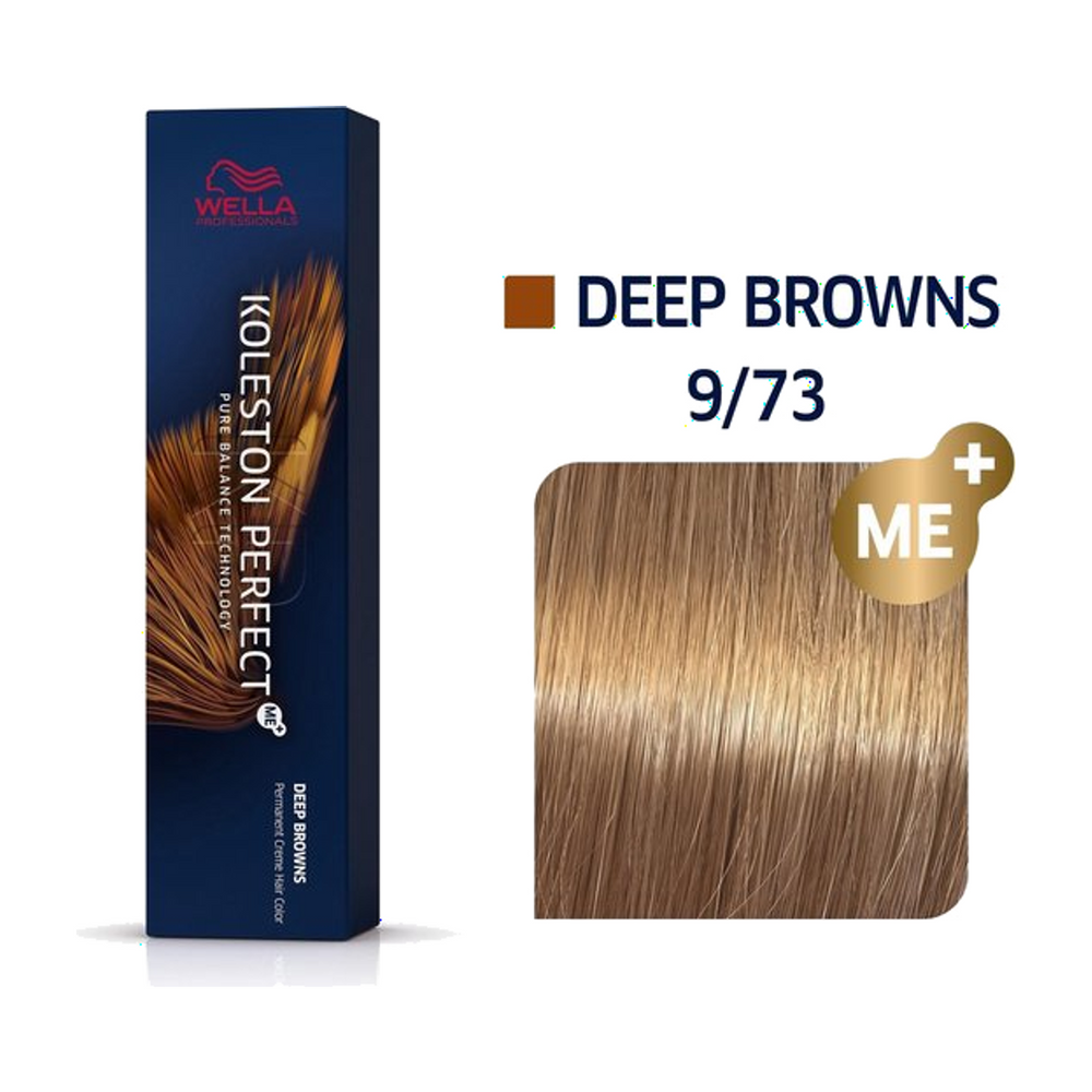Wella Koleston Perfect ME+ 9/73 Zeer lichtblond Bruin Goud 60 ml