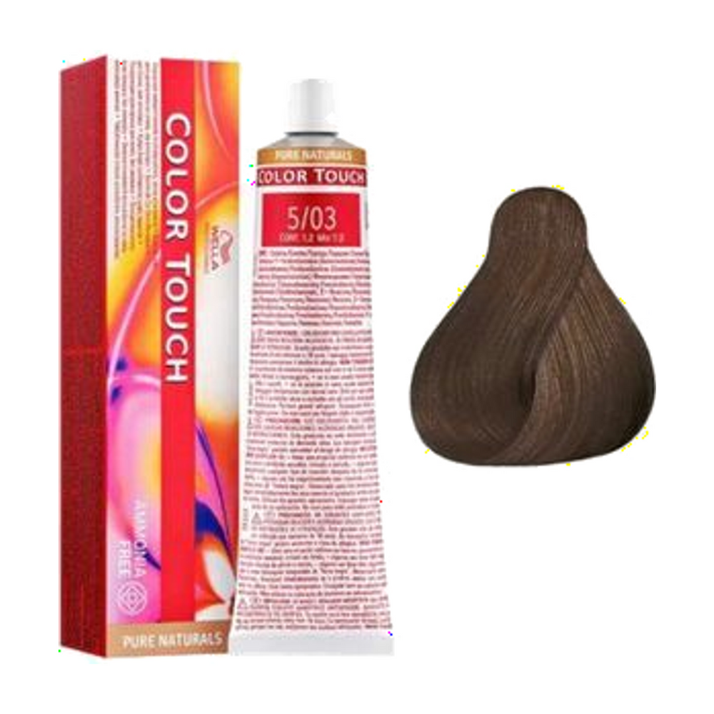 Wella Professionals Color Touch - Haarverf - 5/03 Rich Naturals - 60ml